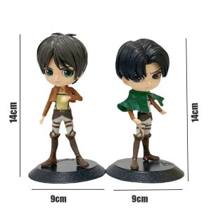 فیگور حمله به تایتان AOT مدل Levi & Eren