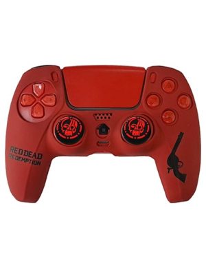 روکش دسته PS5 طرح red dead قرمز