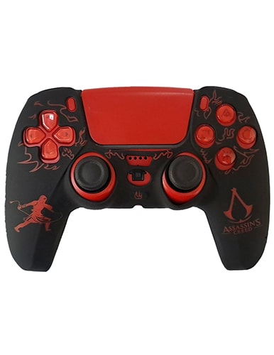 روکش دسته PS5 طرح Assassins creed مشکی