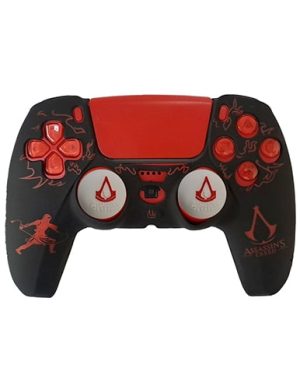 روکش دسته PS5 طرح Assassins creed مشکی
