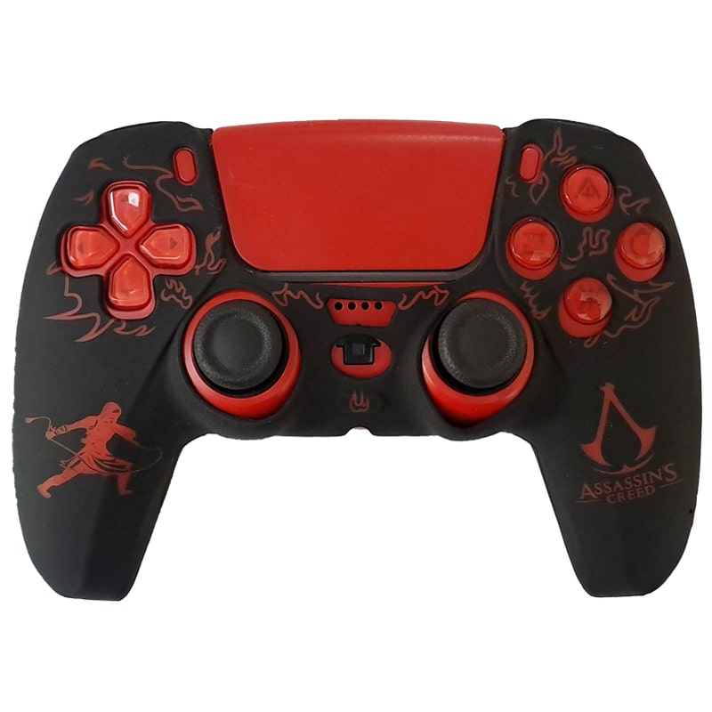 روکش دسته PS5 طرح Assassins creed مشکی - Image 3