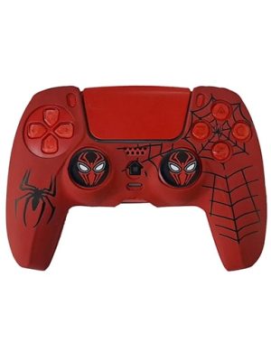 روکش دسته PS5 طرح spider man قرمز