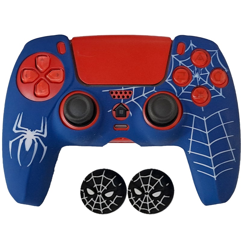 روکش دسته PS5 طرح spider man کاربنی - Image 5