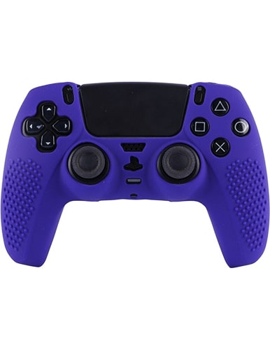 روکش دسته PS5 طرح استپ دار بنفش