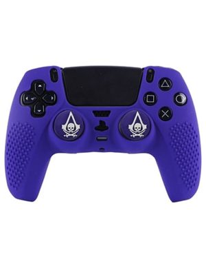 روکش دسته PS5 طرح استپ دار بنفش