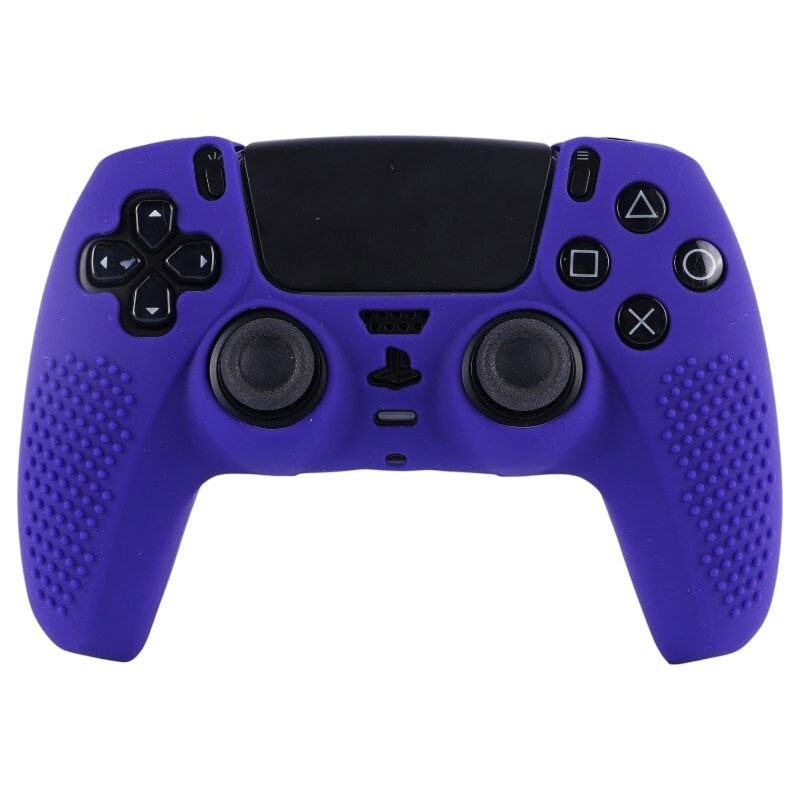 روکش دسته PS5 طرح استپ دار بنفش - Image 3