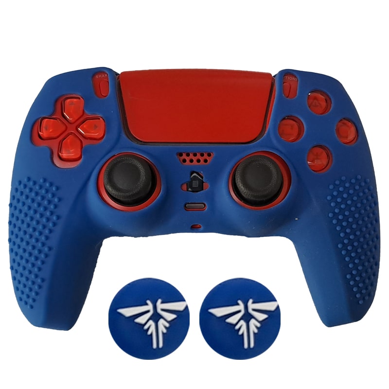 روکش دسته PS5 طرح استپ دار کاربنی - Image 4