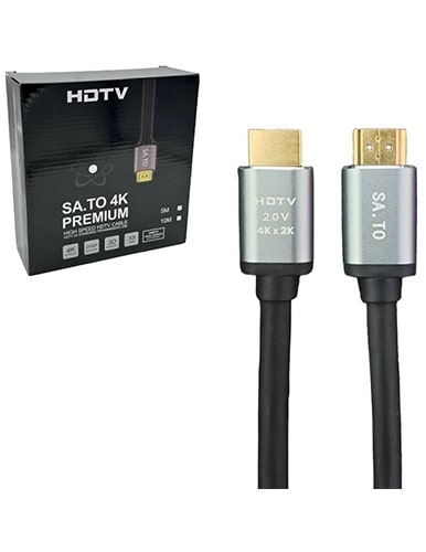 کابل HDMI 4K ساتو Premium طول 5 متر