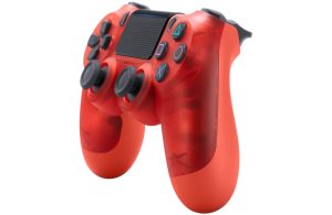 دسته بازی پلی 4 کریستالی قرمز High Copy