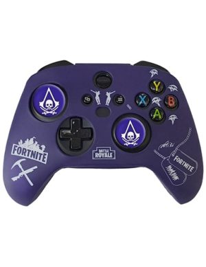 محافظ دسته Xbox Series X/S طرح  فورتنایت Fortnite بنفش