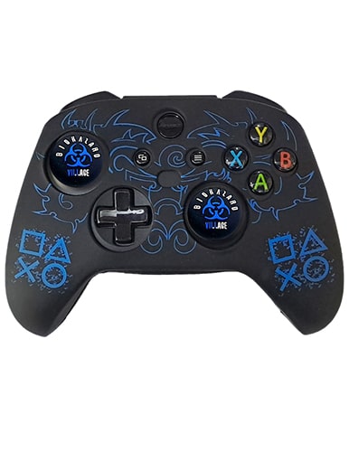 محافظ دسته Xbox Series X/S طرح لوگو آبی logo - Image 2