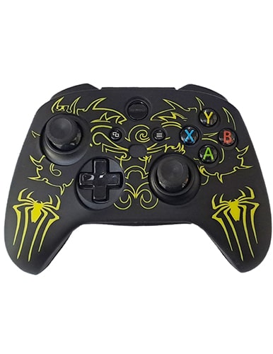 محافظ دسته Xbox Series X/S طرح عنکبوت زرد spider