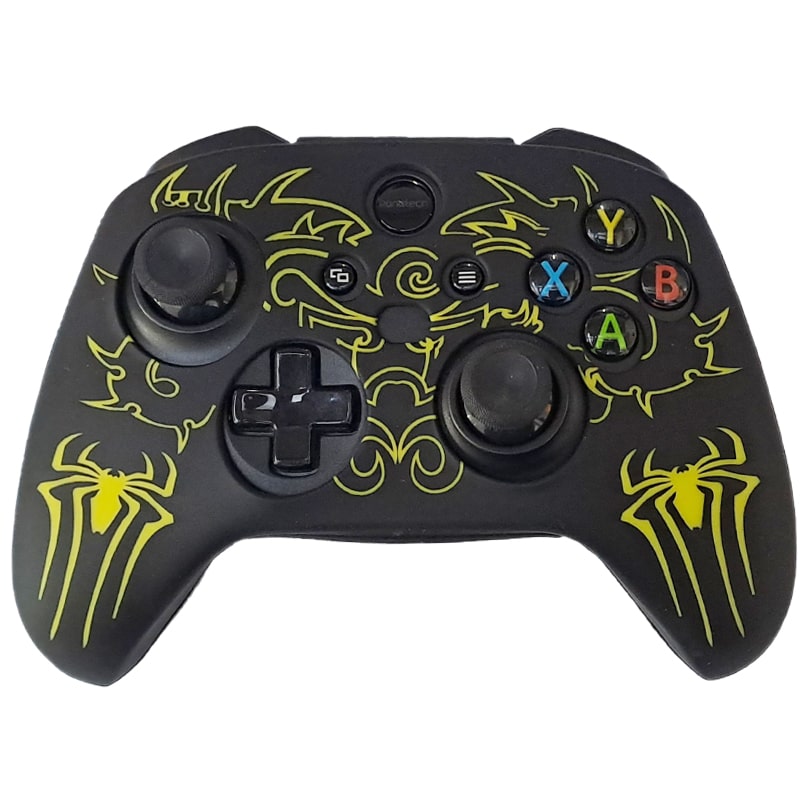 محافظ دسته Xbox Series X/S طرح عنکبوت زرد spider - Image 4