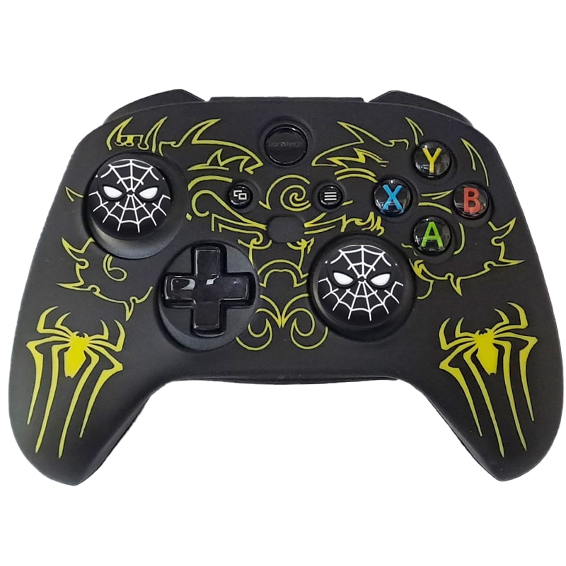 محافظ دسته Xbox Series X/S طرح عنکبوت زرد spider - Image 6