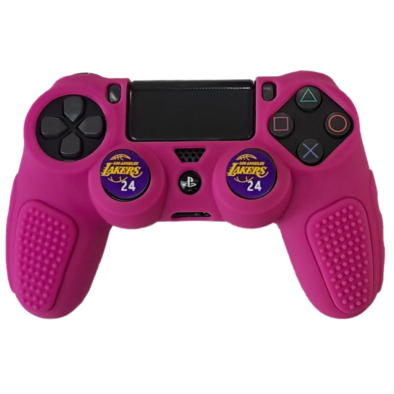 روکش دسته PS4 طرح ضد لغزش صورتی - Image 4