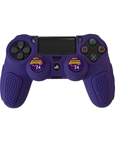 روکش دسته PS4 طرح ضد لغزش بنفش تیره - Image 2