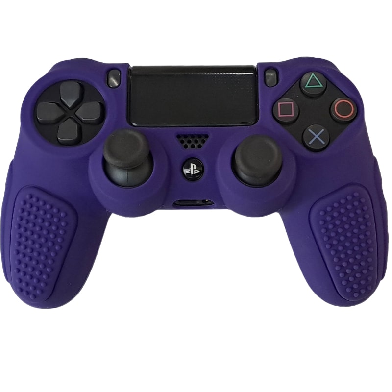 روکش دسته PS4 طرح ضد لغزش بنفش تیره - Image 3