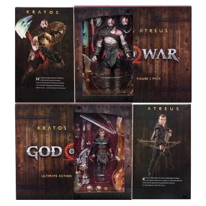 اکشن فیگور کریتوس و آترئوس God of War برند NECA