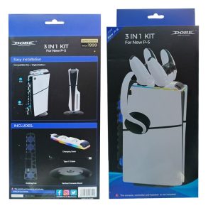 کیت 3 کاره PS5 اسلیم برند Dobe مدل TP5-35130