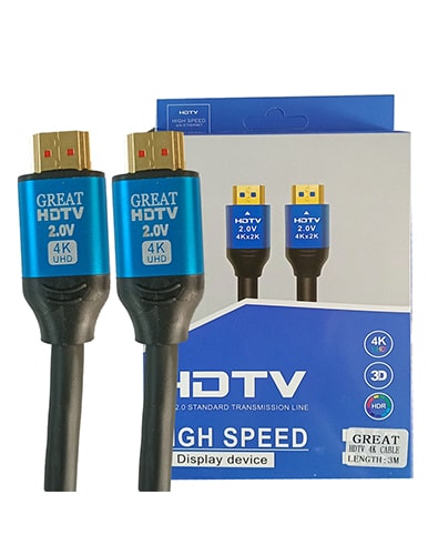 کابل HDMI 4K به طول 3 متر
