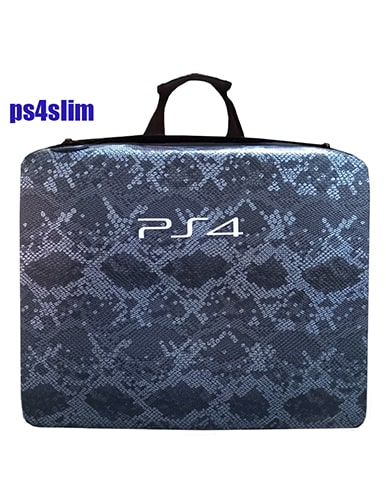 کیف حمل کنسول ps4 چرمی پوست ماری