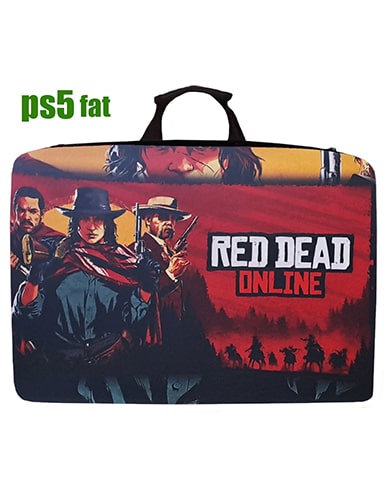 کیف حمل کنسول PS5 فت طرح red dead online