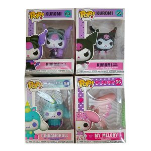 فانکو پاپ کرومی و ملودی انیمه Hello kitty مجموعه 4 عددی