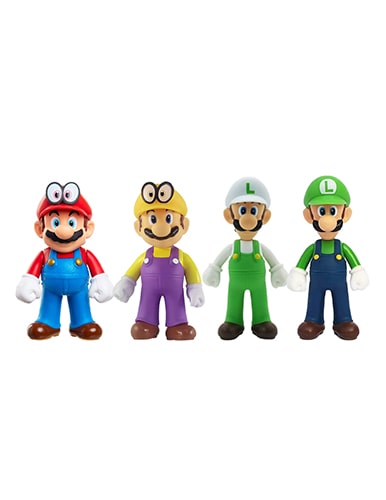 فیگور برادران ماریو super mario مجموعه 4 عددی