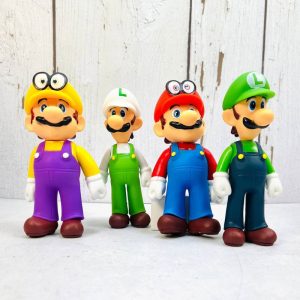 فیگور برادران ماریو super mario مجموعه 4 عددی