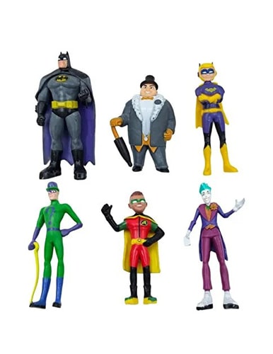 فیگور شخصیت های بتمن مجموعه 6 عددی