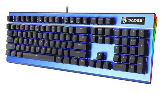 خرید کیبورد گیمینگ SADES مدل Sickle K13