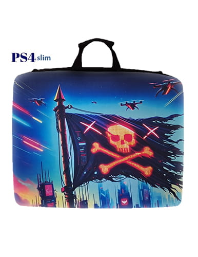 کیف حمل کنسول PS4 طرح Pirates Flag
