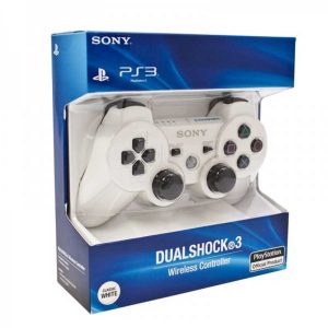 خرید دسته بازی وایرلس سفید DUALSHOCK PS3