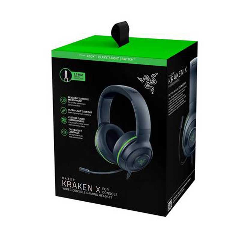 هدست گیمینگ ریزر Kraken X xbox green