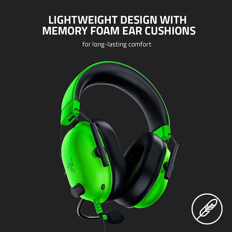 هدست گيمينگ RAZER Blackshark V2 X Green - Image 3