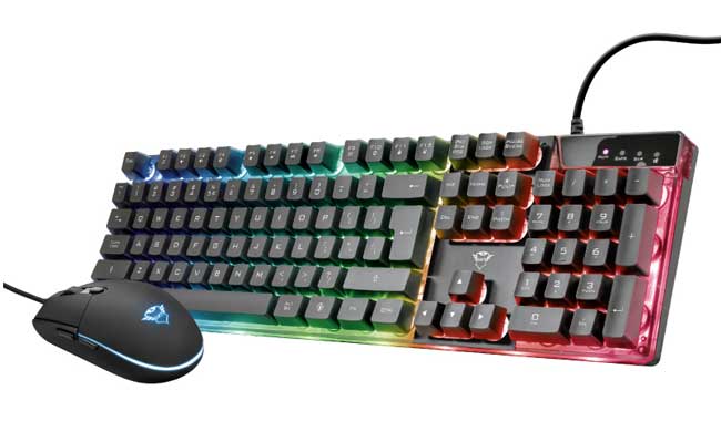 باندل موس و کیبورد گیمینگ تراست Trustمدل GXT 838 Azor