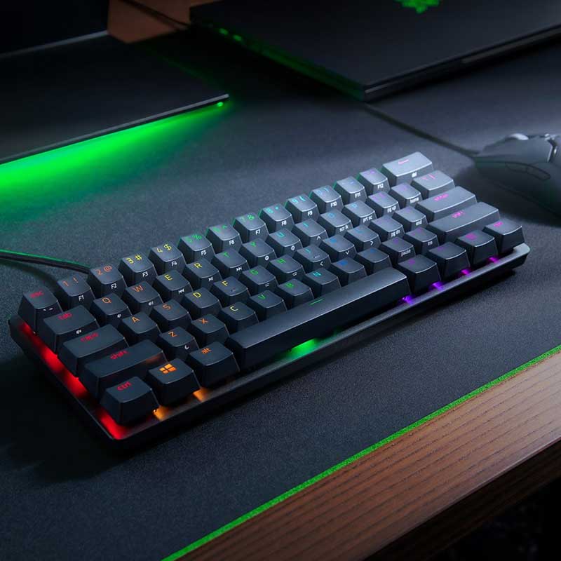 کیبورد گیمینگ ریزر Mini Purple Switch - Image 5