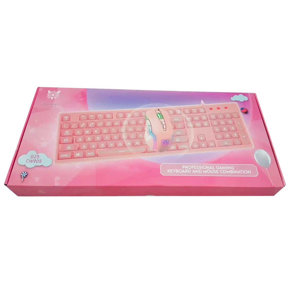 باندل گیمینگ ماوس و کیبورد Onikuma CW905/G25