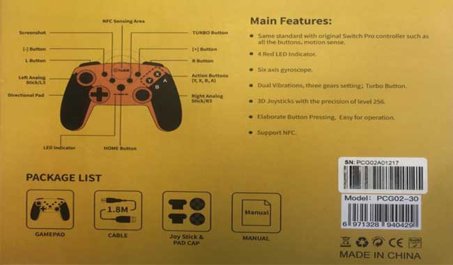 دسته نینتندو GATITO مدل PCG02-30 وایرلس - Image 5