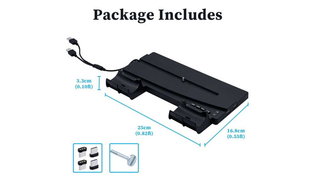 استند و پایه شارژر کنترلر ps5 مدل iplay HBS-269 - Image 4