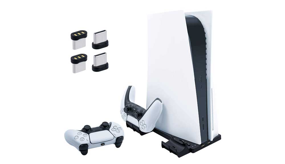 استند و پایه شارژر کنترلر ps5 مدل iplay HBS-269 - Image 3