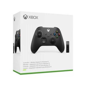 کنترلر ایکس باکس سریز Carbon Black با دانگل بلوتوث