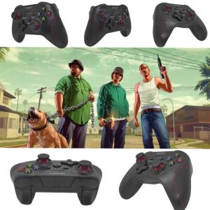 کنترلر گیمینگ پاناتک مدل sanandreas 510w رنگ قرمز