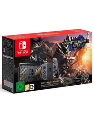 خرید نینتندو سوییچ باندل بازی Monster Hunter Rise نسخه محدود