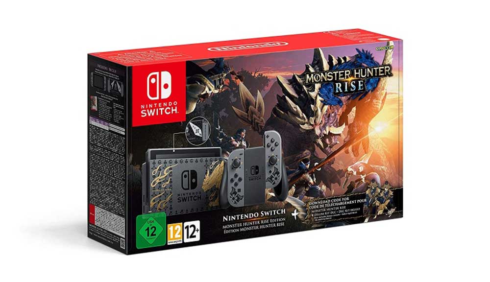 خرید نینتندو سوییچ باندل بازی Monster Hunter Rise