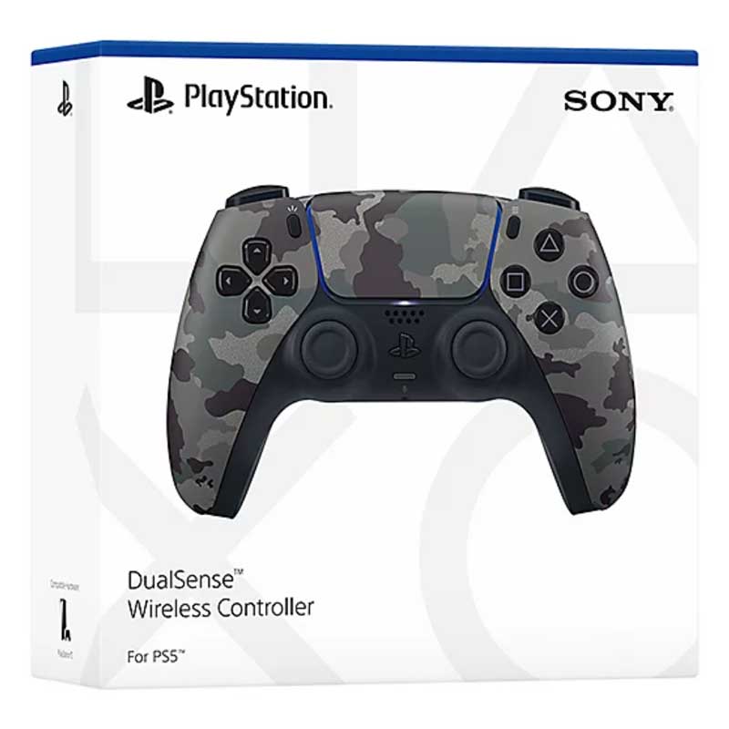 دوال سنس PS5 رنگ Grey Camouflage