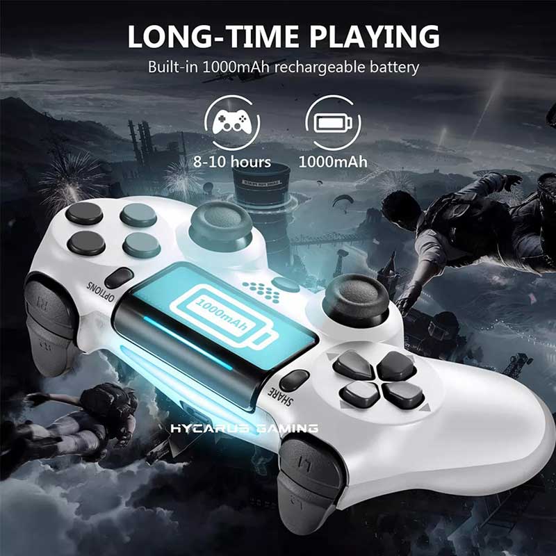 خرید کنترلر ps4 های کپی طرح Kratos silver