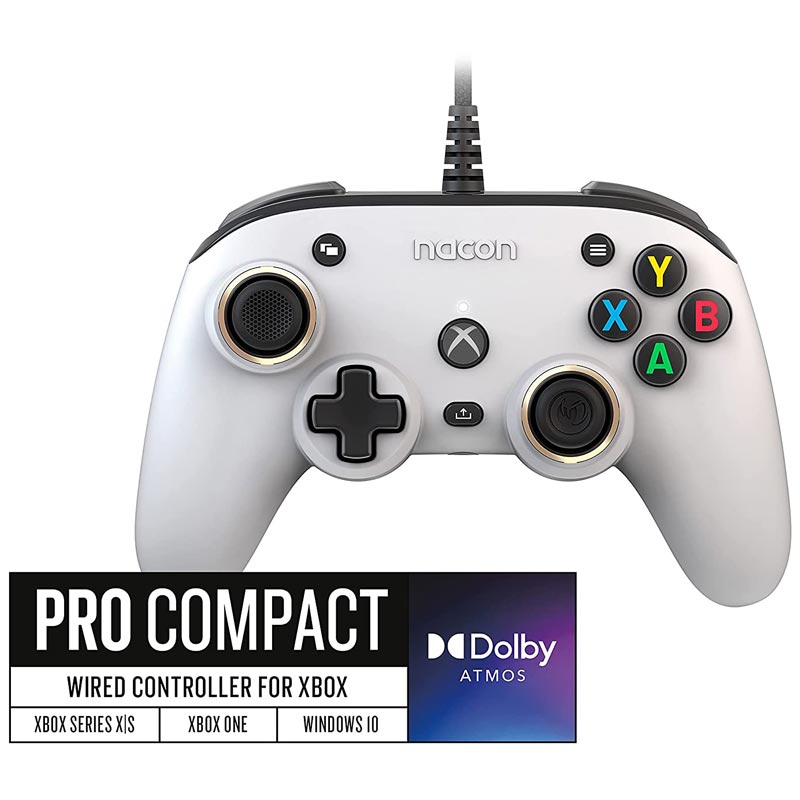 کنترلر ایکس باکس Nacon Pro Compact سفید