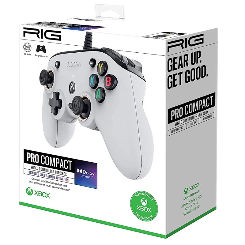 کنترلر ایکس باکس Nacon Pro Compact سفید