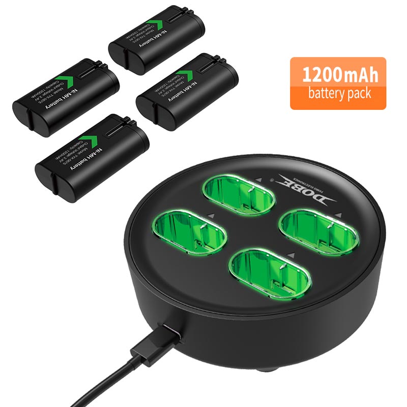 پایه شارژر و باتری 1200 MA دسته XBOX مدل DOBE TYX-0645S - Image 7